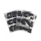 12 Packs: 12 ct. (144 total) 8" Iron-On Black Numbers by Make Market®